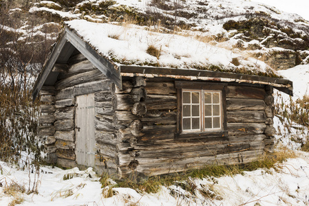 小木屋挪威照片