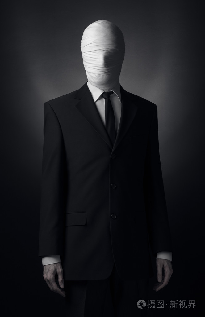 一种未知的杀手在诉状中,纤细的人,秘