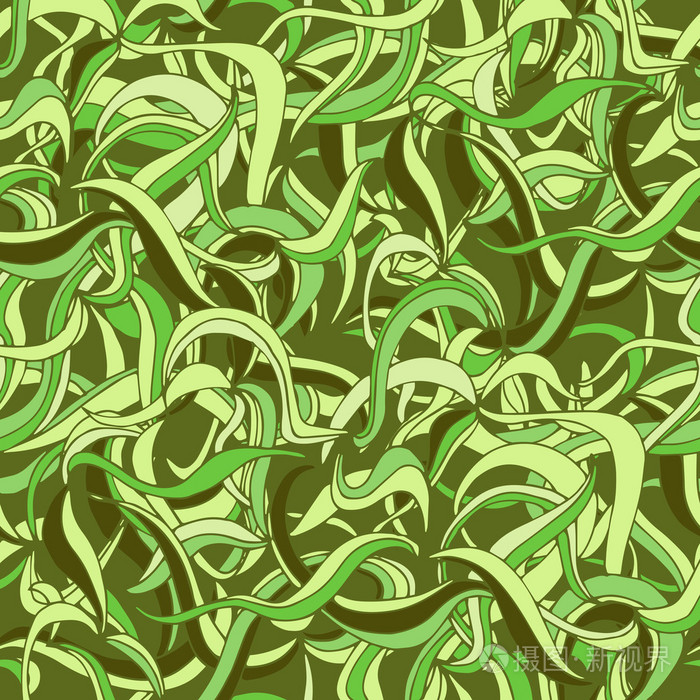 无缝的抽象草模式