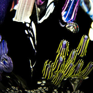 艺术水下抽象玻璃模糊