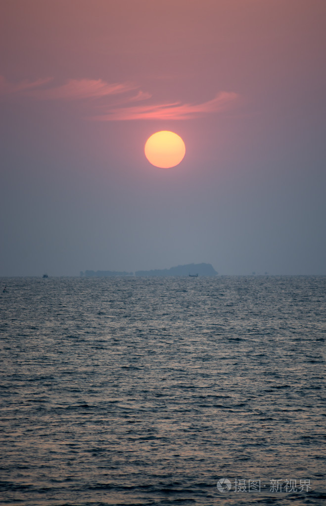 海上日出图片描写图片