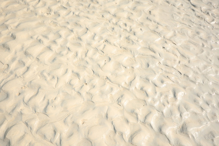 在海滩上的沙子模式