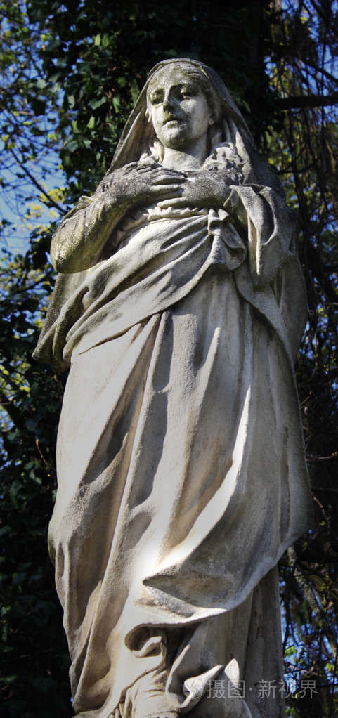 圣母玛利亚的雕像