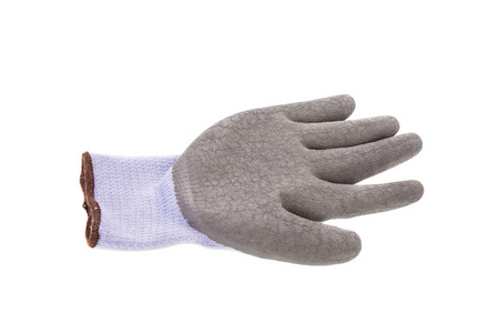 灰色橡胶手套