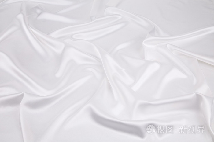 白色的丝绸纹理背景照片-正版商用图片1izva1-摄图新视界