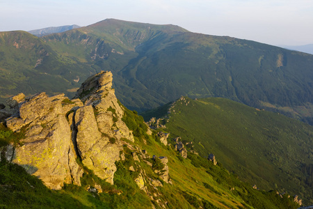 山山脊场景