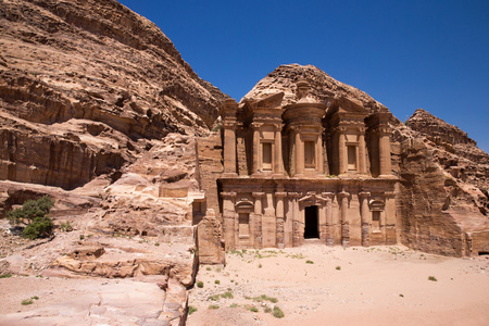 在佩特拉，Jordan 寺