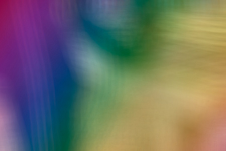 七彩的虹抽象插图