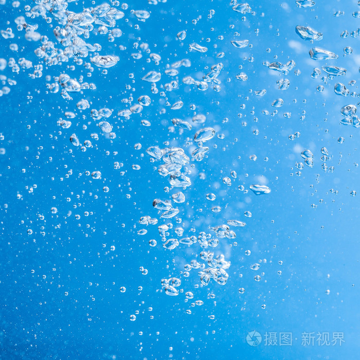 宏气泡的水