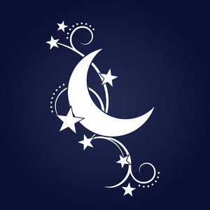 月亮和星星图片