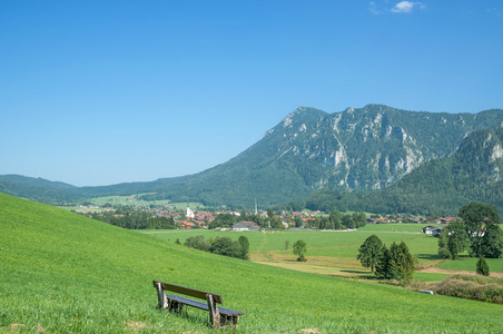 Inzell，Chiemgau，巴伐利亚的阿尔卑斯山，巴伐利亚，德国
