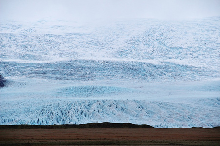 巨大的冰岛冰川