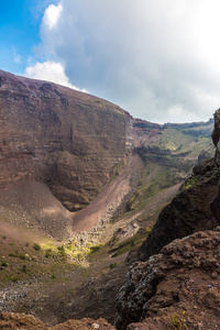 维苏威火山火山口