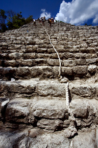 楼梯的 coba 寺