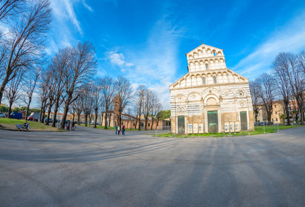 比萨。广场的 San Paolo A 马国 DArno