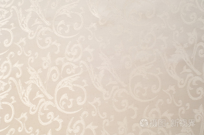 织物丝绸纹理奶油色奶油色淡米色.
