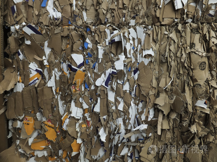 堆的废纸