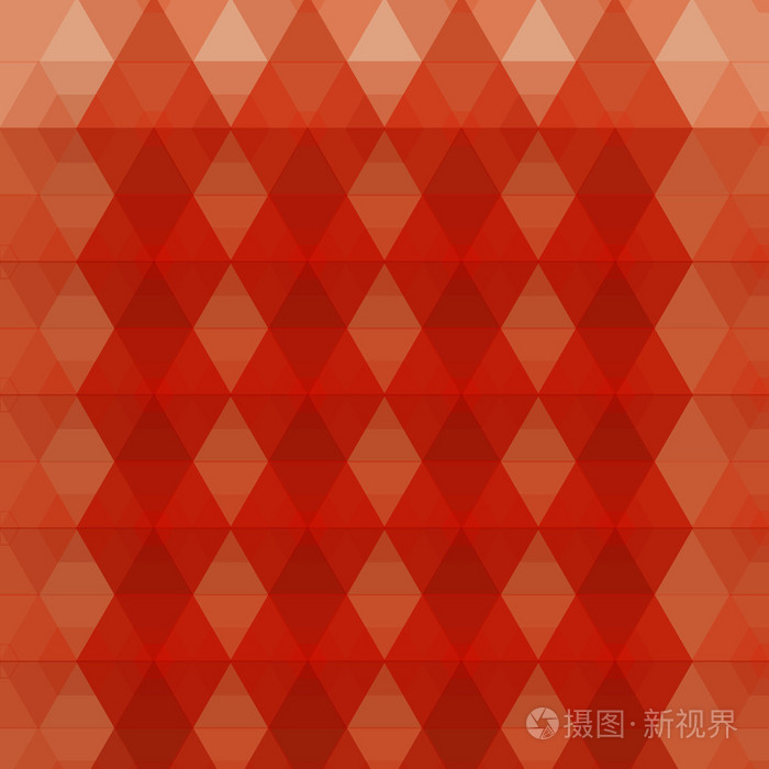 红色三角形背景