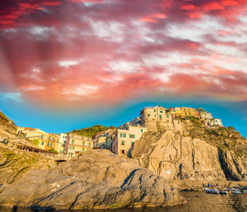 Manarola 落日