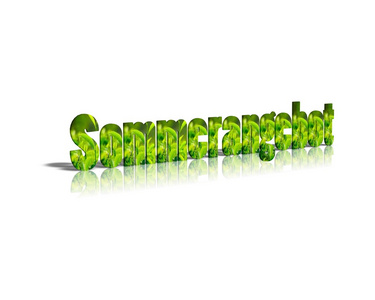 Sommerangebot frhlingsangebot