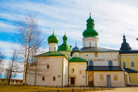 Kirillo Belozersky 修道院。俄罗斯，洛夫市