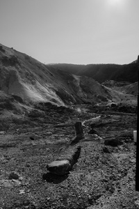 地狱谷地狱谷登别，北海道，日本