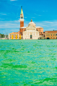 在威尼斯圣 Giorgio 岛的视图