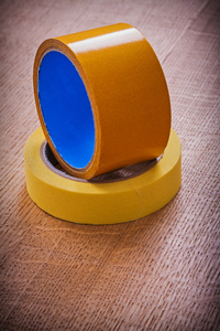 宽胶带宽和窄的家用磁带照片