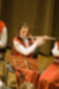 古典音乐会模糊背景图片