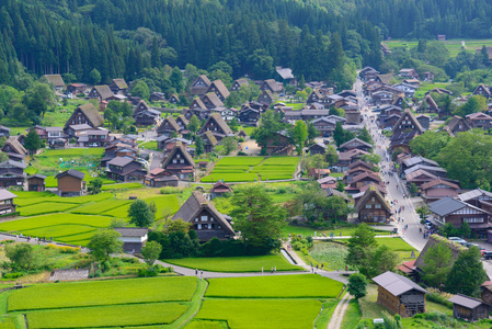 合掌神社建筑史村