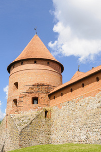 特拉凯城堡，立陶宛，欧洲