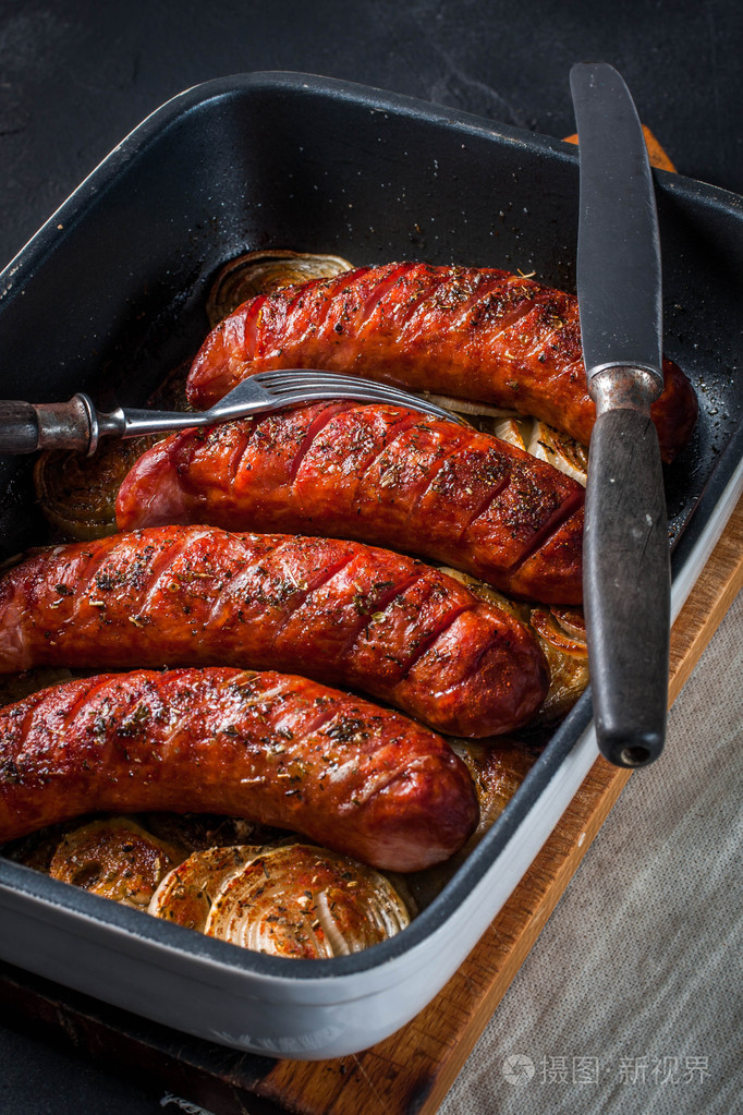 烤的香肠