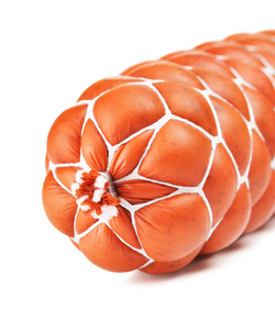 水煮的香肠照片