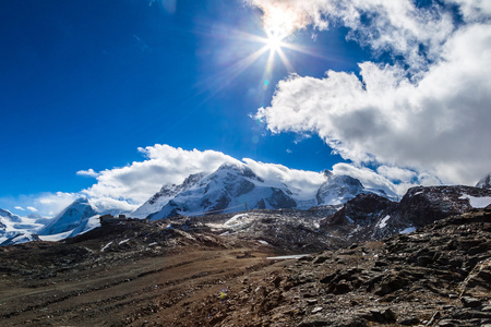 瑞士阿尔卑斯山风景