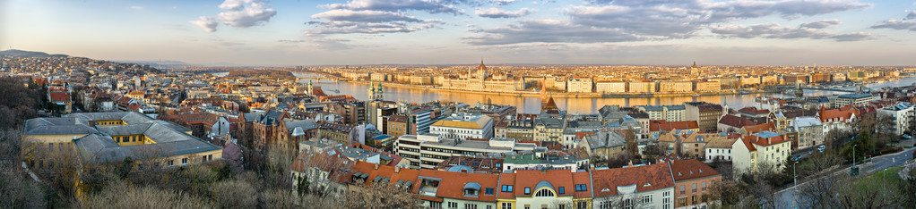 布达佩斯，匈牙利全景城市景观