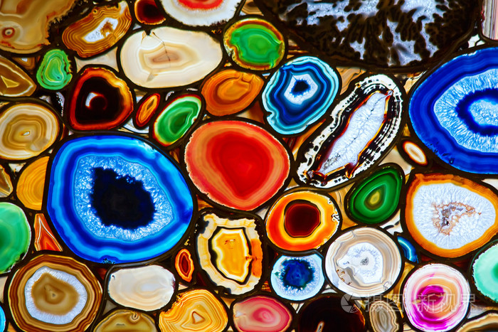 美丽的半透明马赛克