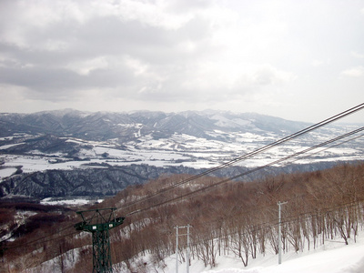 在日本北海道, 机舱线到山