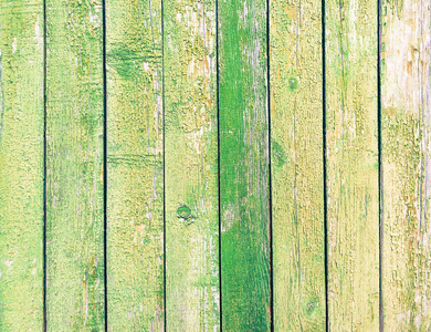 绿色木板纹理作为背景