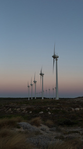 风力涡轮机发电清洁