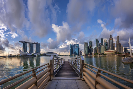 查看从大桥到新加坡