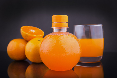 组的桔子水果橙子汁
