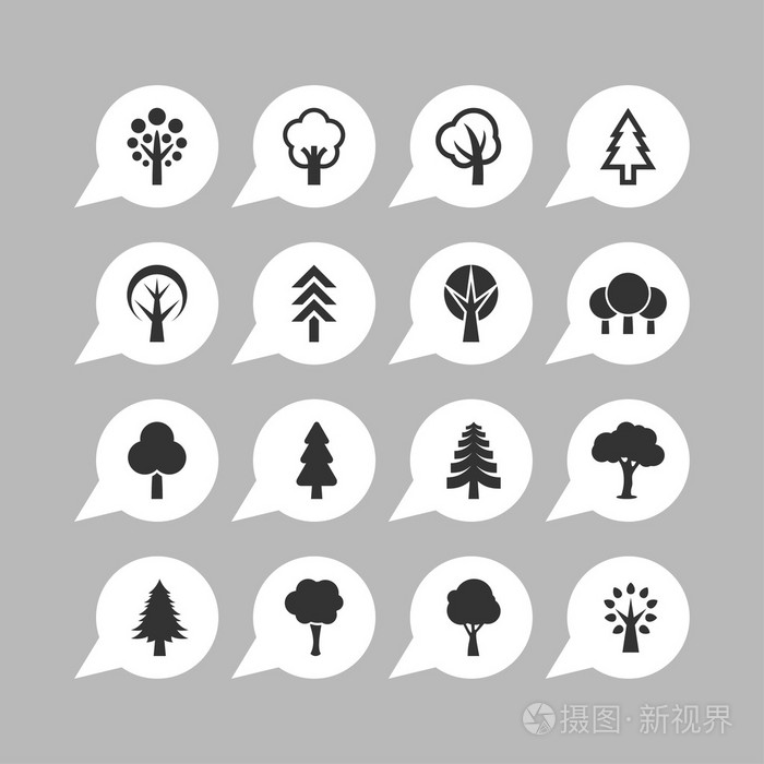 树面状符号图片
