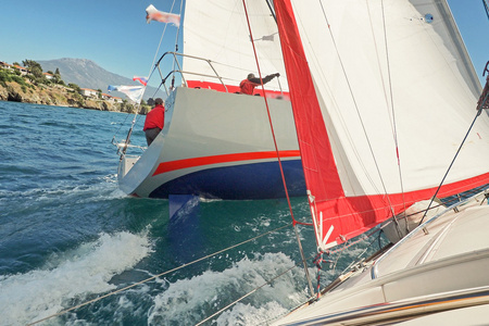 船尾波船尾查看照片