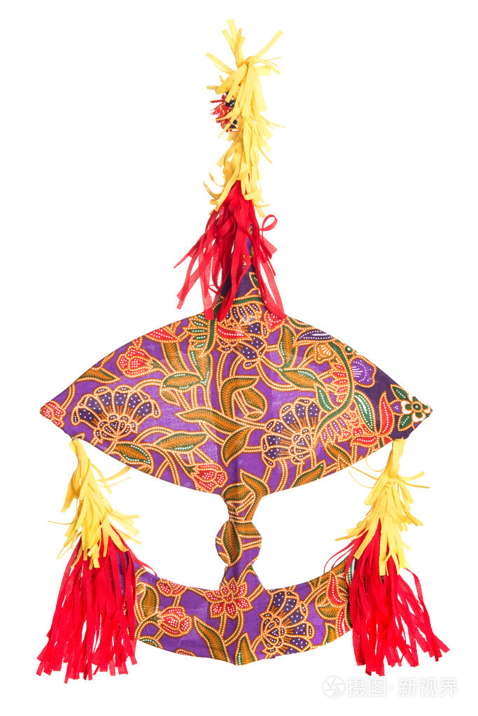 马来西亚传统月亮风筝或瓦乌