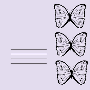 图形蝴蝶