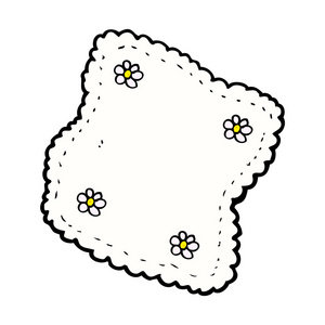 手帕卡通漫画卡通手帕照片