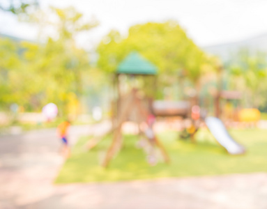 s playground at public park for background usage.