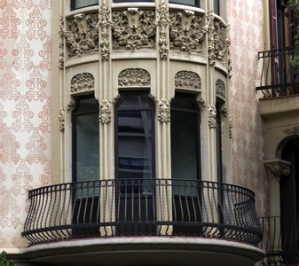 巴塞罗那的建筑外观