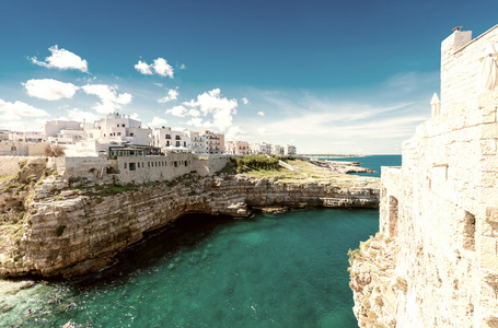 Polignano 一匹母马，阿普利亚