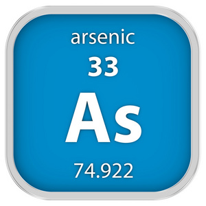 砷,元素周期表系列的元素符号砷.砷.非金属.